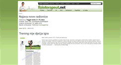 Desktop Screenshot of fizioterapeut.net